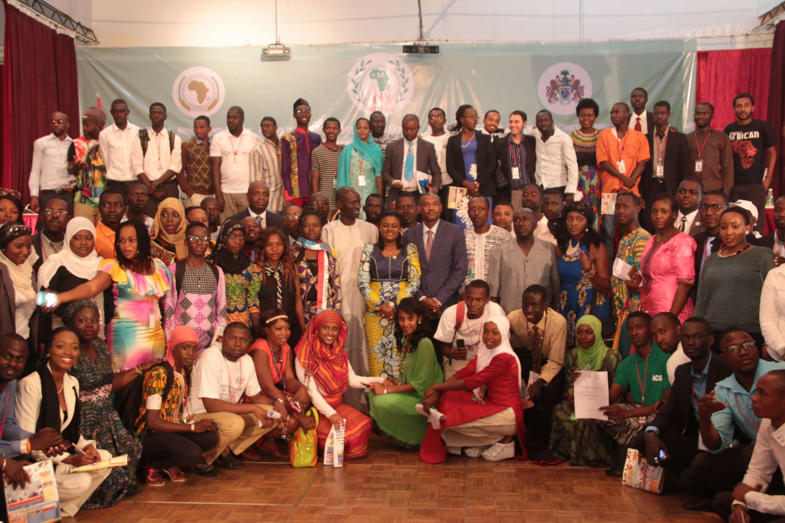 Participants in 10th anniversary of the African Youth Charter